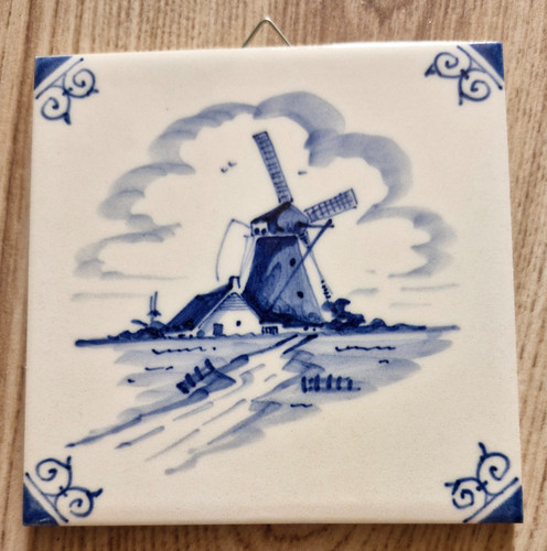 Vtg rare signed - rare, tile