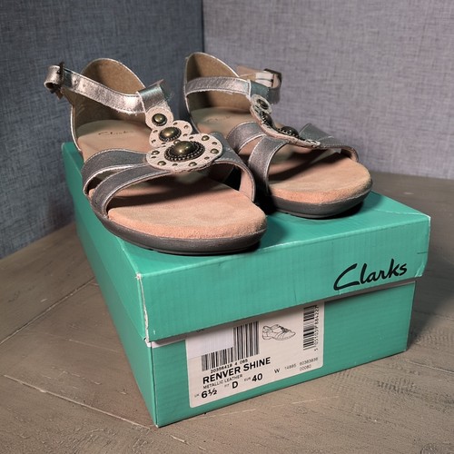 Clarks renver shine metallic - clarks,