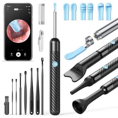 Wireless ear wax - ear, removal