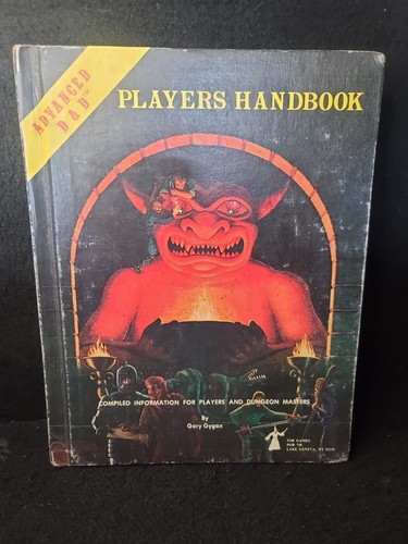 Players handbook gary - ad&d,