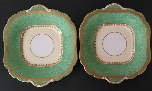 Pair aynsley bone china - bone,