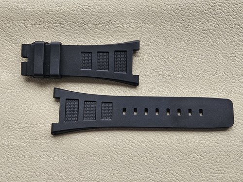 Iwc black rubber strap for - for,