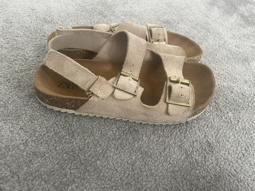 Boys nude camel suede zara - boys, nude/camel