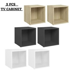 2 Pcs TV Unit TV Stand Cabinet