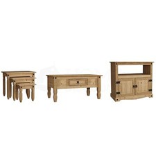 Corona Solid Pine Mexican Living Bedroom Dining Room Waxed Furniture Drawers