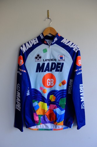 Cycle bike jersey - l/s, 1/4