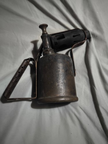 Vintage brass blow torch - blow,