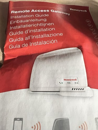 Honeywell rfg100 evohome - honeywell,