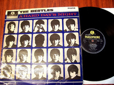 The Beatles LP "A Hard Day's Night" G+G+ Mono Parlophone PMC 1230 from 1964