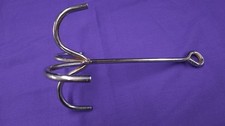 Large Chrome Horse Bridle Hook / Hanger