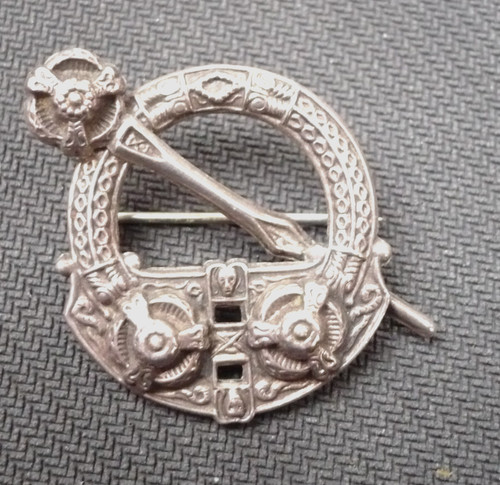 Silver tara brooch - silver, makers