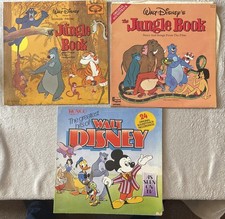 WALT DISNEY..3 X VINYL LP'S