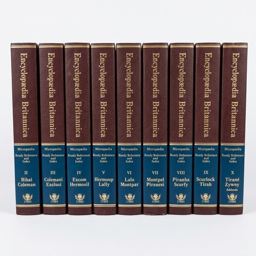 Encyclopaedia britannica - encyclopaedia,