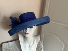 Blue Wedding Hat