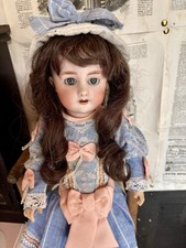 ANTIQUE small  doll Dep  Bisque Head Doll. Size  42 cm -16,5 inches