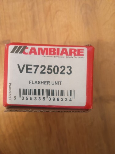 Cambiare ve725023 flasher - cambiare, unit