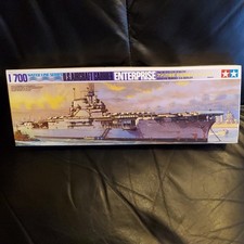 Tamiya USS Enterprise 1/700th scale Waterline Model Kit. New in box