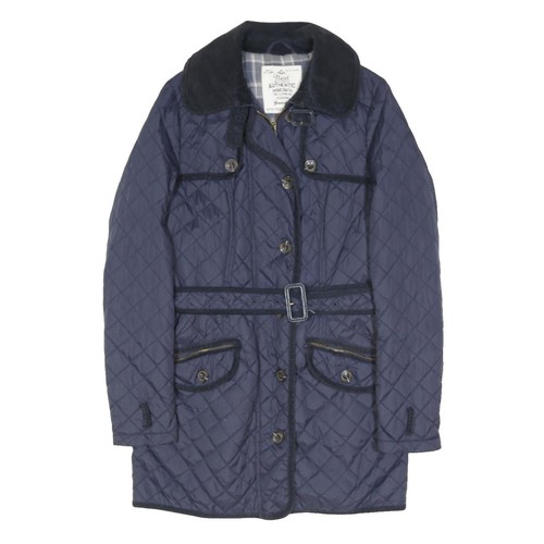 Next womens navy quilted - navy,