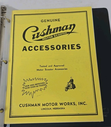 Cushman motor scooter - motor,