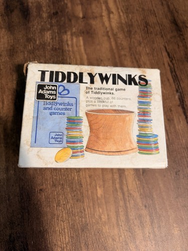 Vintage 1981 tiddlywinks game - 1981,