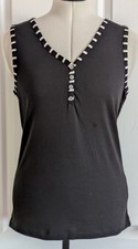 Ladies M&Co Black 100% Cotton