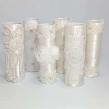 White ivory wedding bouquet - ivory,
