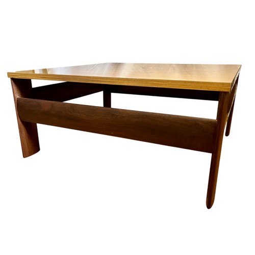 79cm mid century square - 79cm, coffee