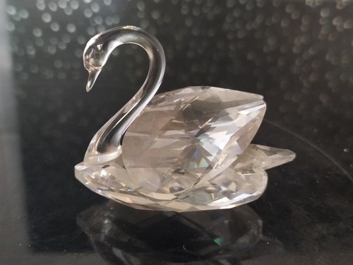 Swarovski crystal swan - swarovski,