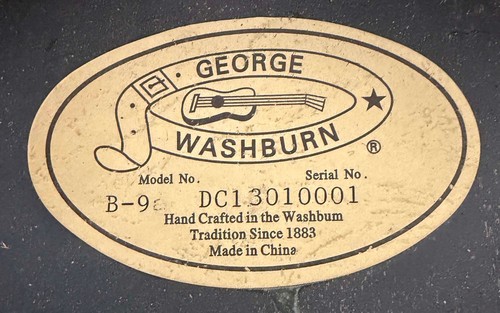 Washburn string banjo - b-9, 5