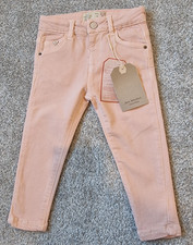 Zara Baby Girl Collection Pink Jeans 12-18 Months ~ Adjustable waist