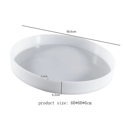 60cm round silicone resin mold - round,