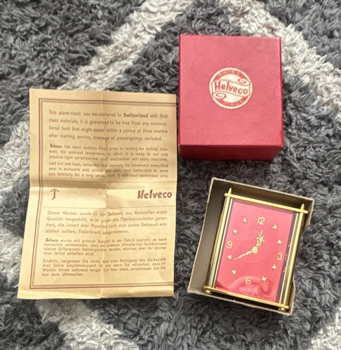 Vintage helveco jewel brass - 7-jewel,