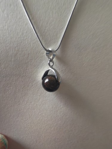 Small round machogany - round,