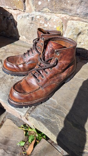 Red wing moc - boots., size