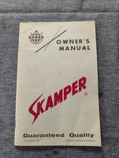 Vintage 1967 SKAMPER Owner's