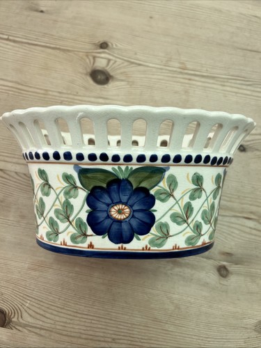 Aluminia faience jardiniere - faience,