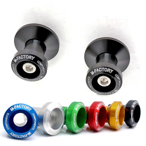 Spmf black swingarm spools - spools, for
