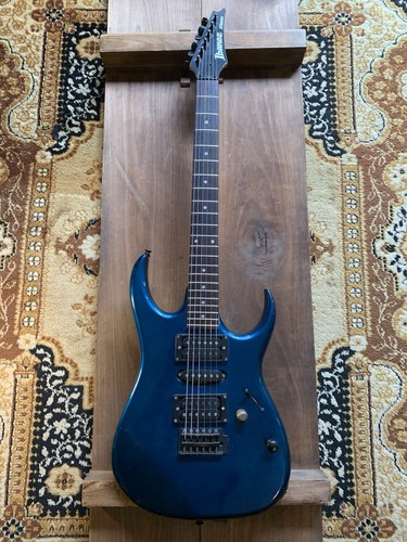 1991 ibanez ex170 blue - ibanez, night
