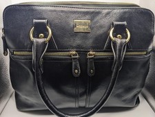 Modalu Pippa Black Leather