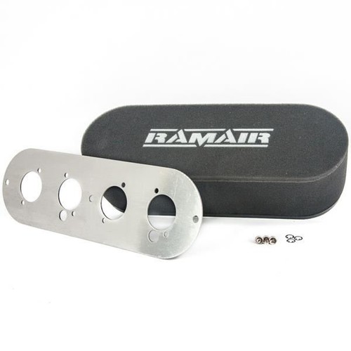 Ramair twin carb air filter - carb,