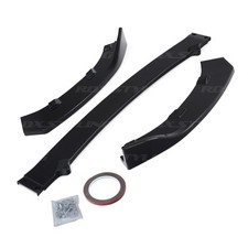 GLOSS BLACK FRONT SPLITTER