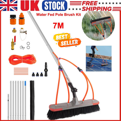 Water fed window cleaning - water,