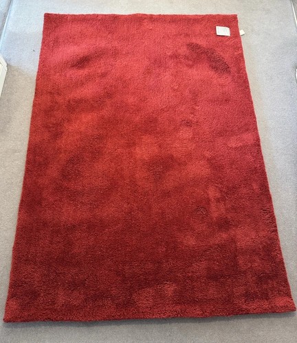 Next red fleecy rug 140cm - red, x