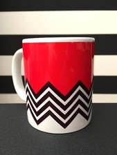 Twin Peaks Black Lodge Mug - Inspired by Japanese Graphic Design Coffee Cup