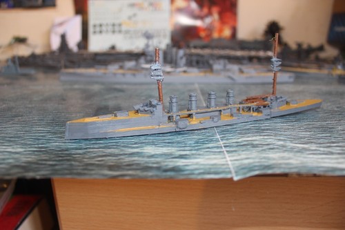 Printed model ship - printed,