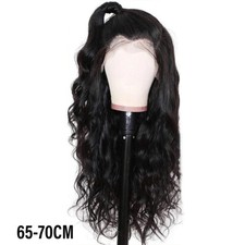 Women's Long Fluffy Curly Hair Wig Glueless Lace Deep Wavy Wigs Density Human