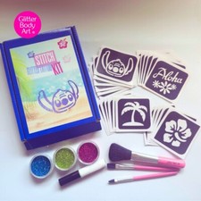 Stitch Glitter Tattoo Kit -