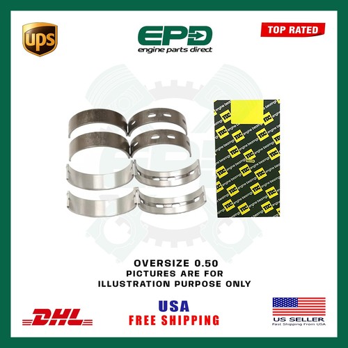 Crankshaft main bearings 5 - crankshaft, 0.5