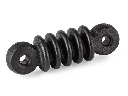 Ham large black ribbed - large,