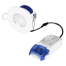 Aurora AU-R6/30 R6 6W 3000K IP65 580 Lumens LED Fire Rated Fixed Dimmable